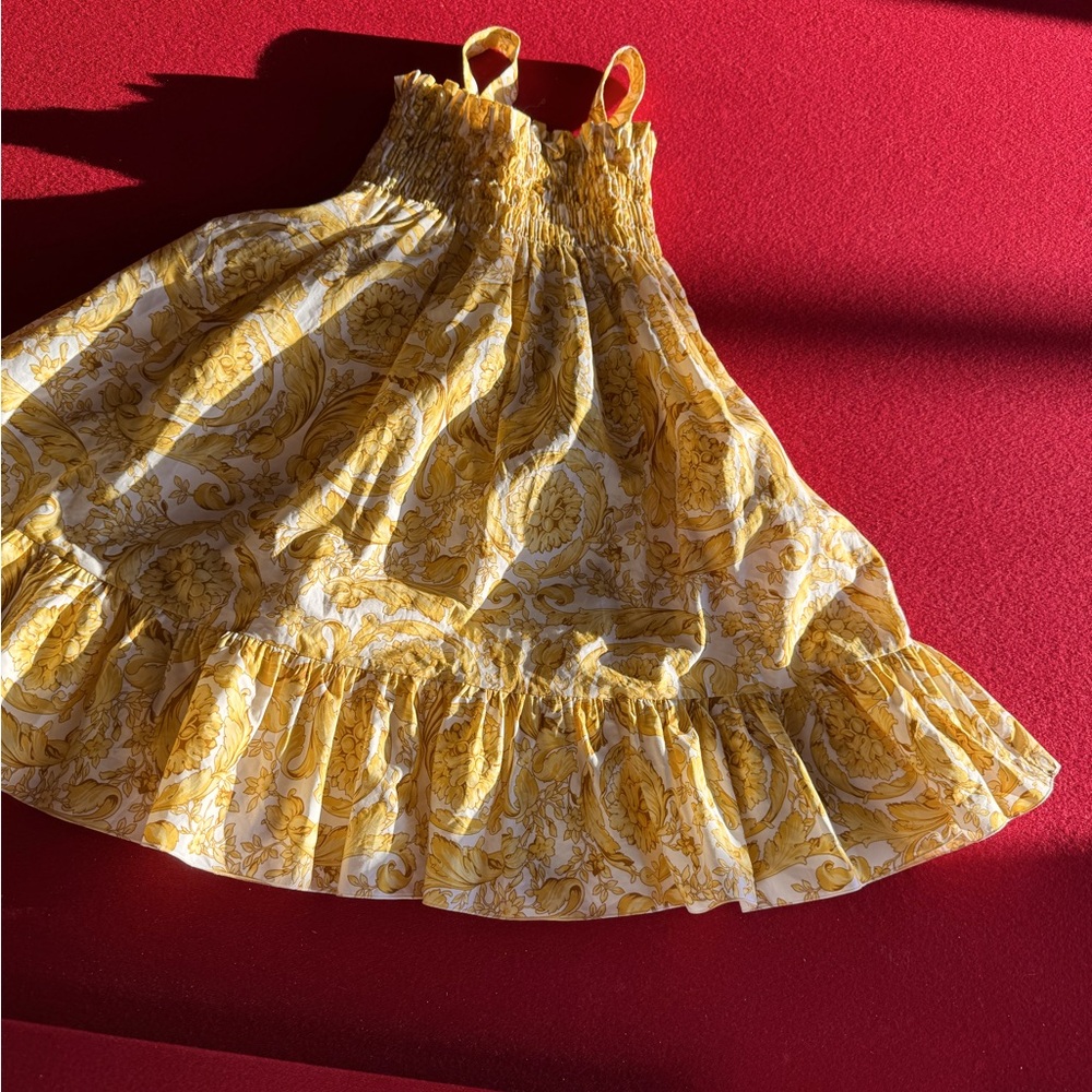 KIDS VERSACE dress casual or dressy depends on shoes
 little girl dress. - Picture 2 of 5